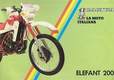 Brochure CAGIVA Elefant 200 -