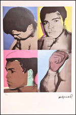 ANDY WARHOL * Muhammad Ali *