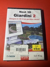 GIOCO VIDEOGIOCO PER PC COME NUOVO Next 3D GIARDINI 2  Disegna Il Giardino