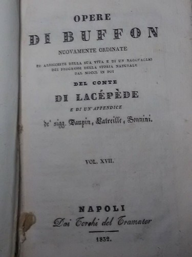 Libro antico epoca 1832 - ,