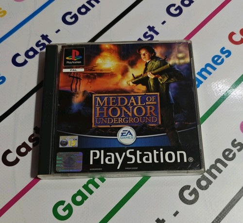 Ps1 medal honor underground - medal,