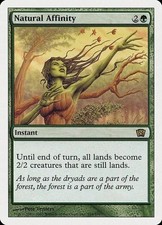 Natural Affinity 8° MtG quasi