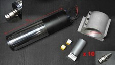 Mandrino 3.2KW ATC  Spindle + 10 coni BT30 + Supporto alluminio