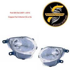 Fiat 500 Dal 2007   2015 Coppia Fari Proiettori Inferiori Dx  Sx Cod 21050 21060