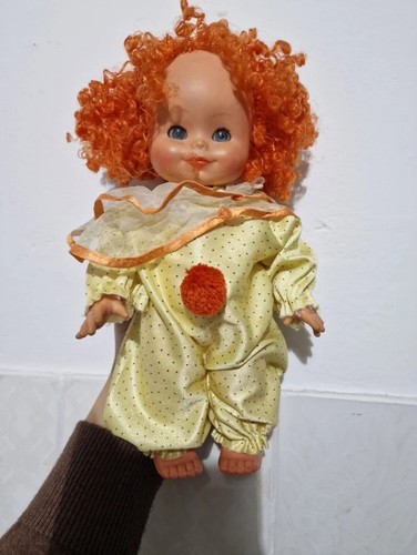 Clown bambola vintage - clown, cb