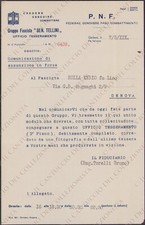 1941 GENOVA Gruppo Fascista