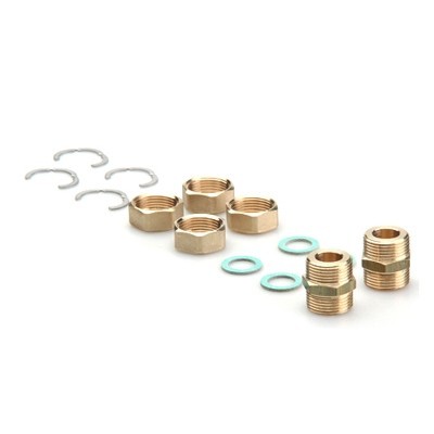 Set collegamento tubi acciaio - tubi,