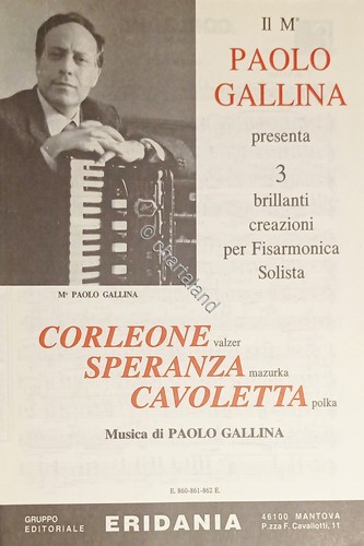 Spartiti paolo gallina - spartiti,