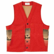 Filson gilet di lana jacquard