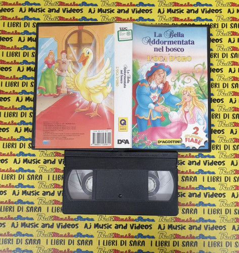 Vhs film bella addormentata - vhs,
