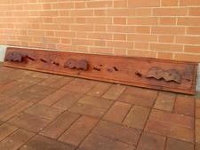 ANTICO APPENDIABITI DA PARETE IN LEGNO  DATATO 1733