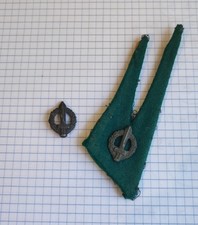 ww2 RSI Repubblica Sociale coppia gladi piccoli con mostrina singola Alpini