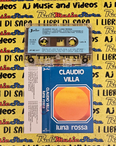 Claudio villa luna rossa - mc,