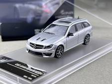 ED King 1:64 argento C63 AMG