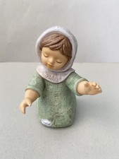 Goebel Statuina Presepe Nina Porcellana Germany New Old Stock