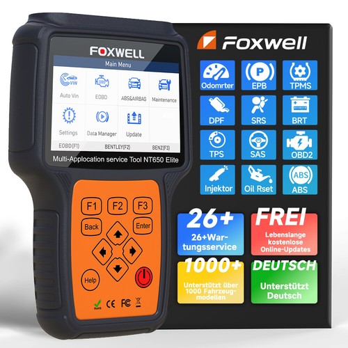Foxwell nt650elite dispositivo - foxwell,