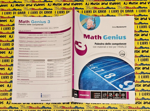 Book libro math genius 3 - book*,