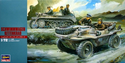 Schwimmwagen kettenkrad 1 72 - -, 1:72