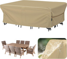 Coperture per Mobili Da Giardino Impermeabile: 250X210X71Cm Copertura Tavolo Est