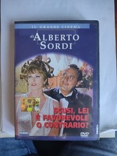 DVD Alberto Sordi Scusi, Lei E Favorevole O Contrario?libretto interno 1966
