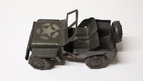 Ancien jouet jeep willis - ancien,