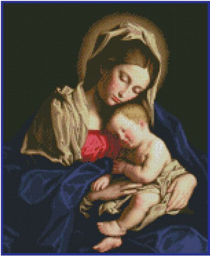 Madonna col bambino - madonna,
