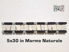 Pezzi fasce mosaico - pezzi, marmo