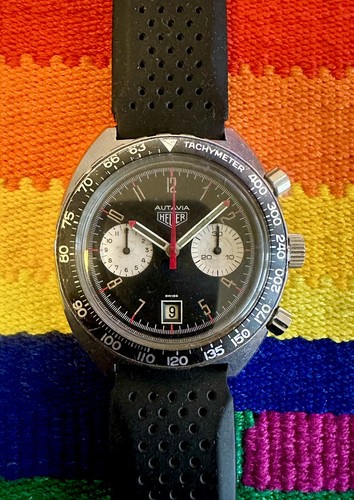 Vintage heuer autavia militare - heuer,