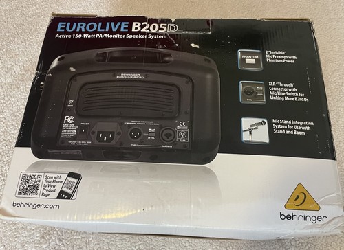 Behringer eurolive b205d - behringer,