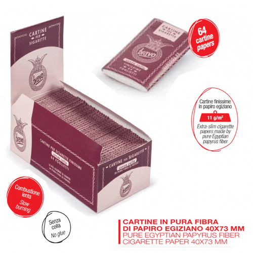 Cartine bravo pura fibra - in, di