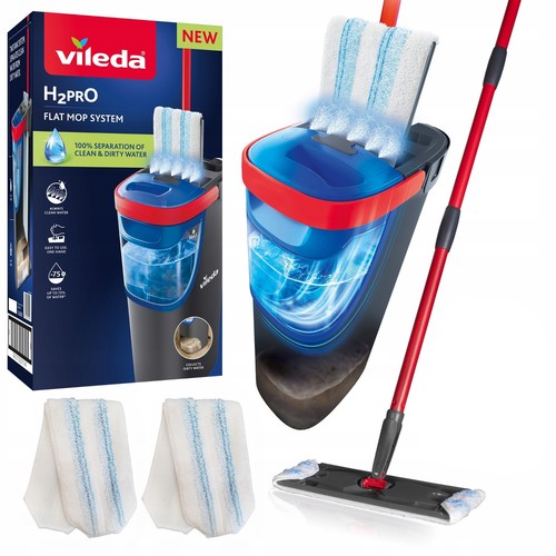 Vileda h2pro set scopa piatta - scopa,