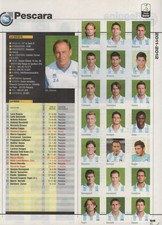 GUERIN SPORTIVO SERIE B 2011/12 AGG.TO - FOGLIO CALCIO ITALIA - PESCARA REGGINA