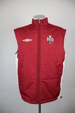 UMBRO GIUBBINO SMANICATO SALERNITANA CALCIO UOMO TG L XL MAN SPORT JACKET SOCCER