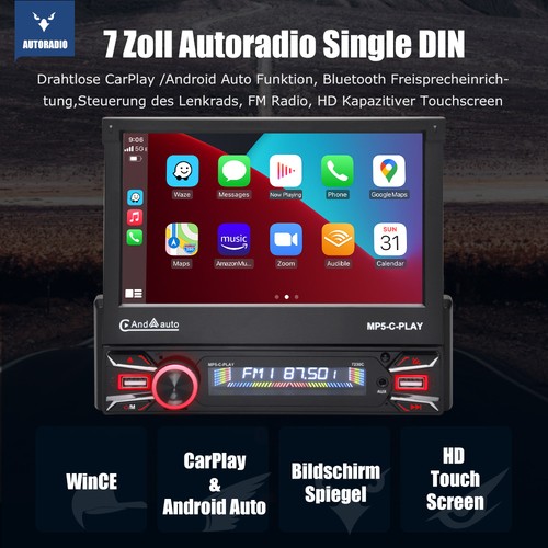 Autoradio din carplay - din,