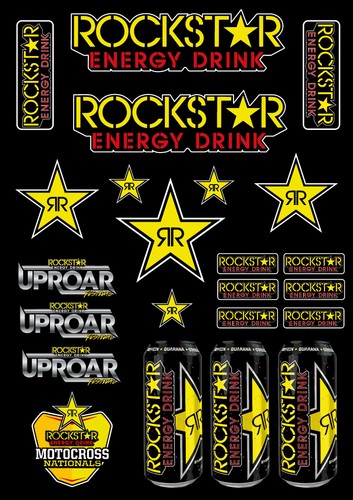 Kit stickers energy moto - stickers,