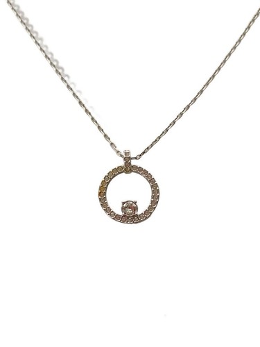 Swarovski necklace slv top - swarovski, necklace/slv/top