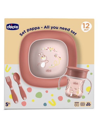 Chicco set pappa - chicco, +