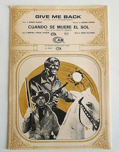 Spartito orig 1966 give - spartito,