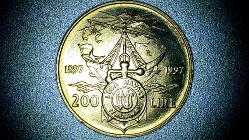 Moneta 200 lire centenario - 200,