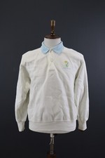 Felpa maglia polo bianca Best