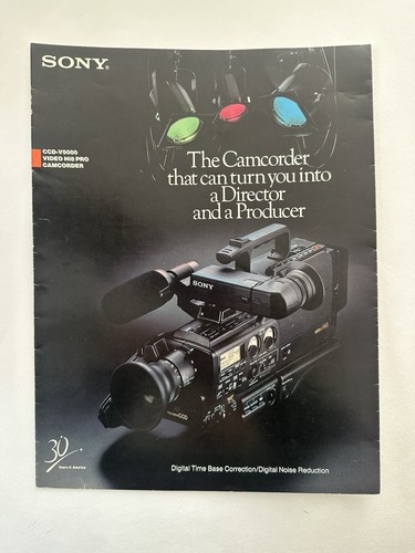 Sony ccd v5000 videocamera - sony,