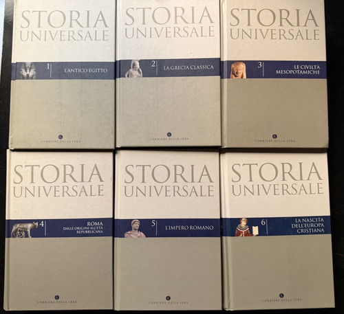Storia universale primi sei - storia, (primi