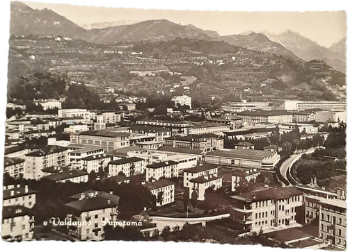 Valdagno panorama v1959 - valdagno,