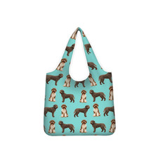 BORSA TOTE BAG LAGOTTO ROMAGNOLO PIEGHEVOLE E LAVABILE