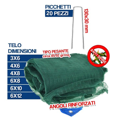 Telo rete raccolta olive - raccolta,