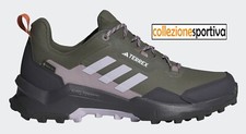 SCARPE ADIDAS DONNA TREKKING TERREX AX4 GORE-TEX - IG6581 col. verde