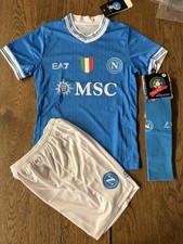 Completino SSC Napoli bambino 2025/2026 Dai 3 ai 12 Anni