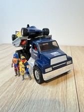 M.A.S.K GOLIA TRASPORTO E AUTO DA CORSA MATT TRAKKER NEVADA RUSHMORE 100% COMPLETO