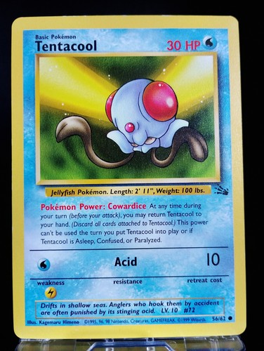 Pokémon tentacool 62 - pokémon, 56/62