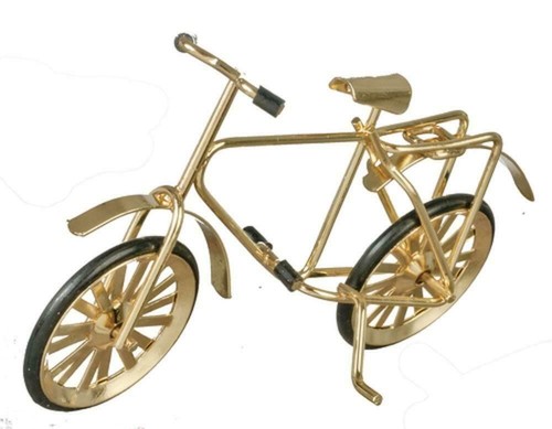 Bambole casa dorato bicicletta - casa,